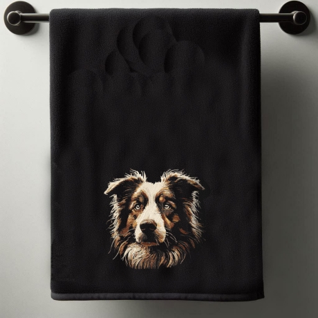 Neu Stickdatei Australian Shepherd Bart Lunachild