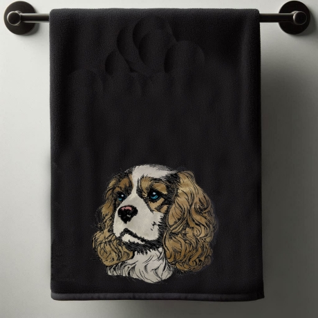 NEU Stickdatei Applikation King Charles Agatha Lunachild
