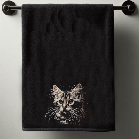NEU Stickdatei Katze Bengalen Colors Georgie Lunachild