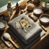 NEU Stickdatei Applikation Leopard Finn