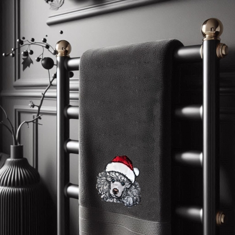 NEU Stickdatei Applikation Pudel Bolt