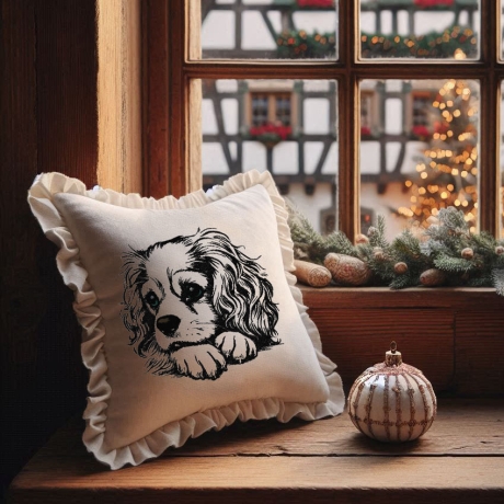 NEU Stickdatei Cavalier King Charles Spaniel Lotte