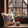 NEU Stickdatei Hirsch mit Weihnachtsmütze Blade