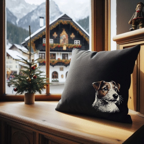 NEU Stickdatei Jack Russel Three Colors Lydia 