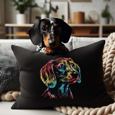 NEU Stickdatei Dackel Milan Hund LunaChild