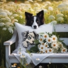 NEU Stickdatei Applikation Australian Shepherd Bruno