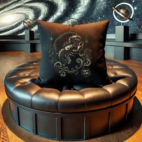 Neu Stickdatei Sternzeichen Krebs LunaChild Zodiak