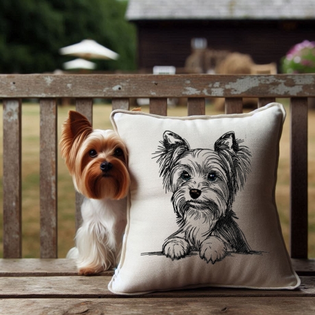 NEU Stickdatei Yorkshire Terrier Charly LunaChild