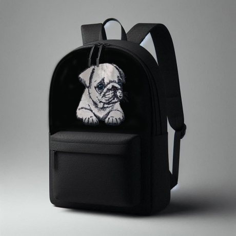 NEU Applikation Stickdatei Mops Welpe Daisy Hund 