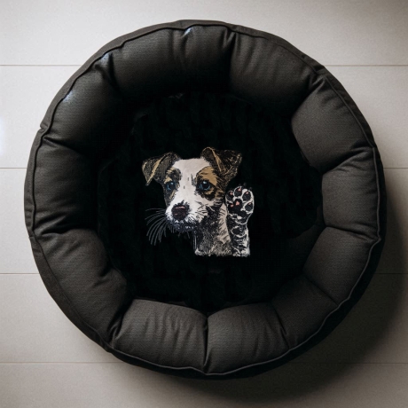 NEU Stickdatei Applikation Jack Russel Stella 