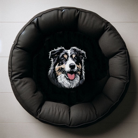 Neu Stickdatei Australian Shepherd Sanzy Lunachild