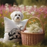 NEU Stickdatei Havaneser Summer Hund