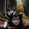 NEU AUFWENDIGE Stickdatei Wolf Varg  LunaChild
