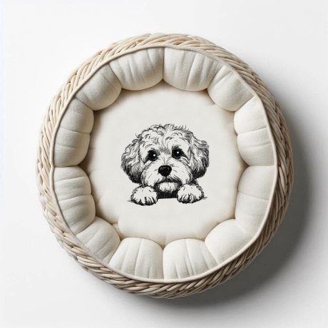 NEU Stickdatei Bichpoo Annika Hund LunaChild