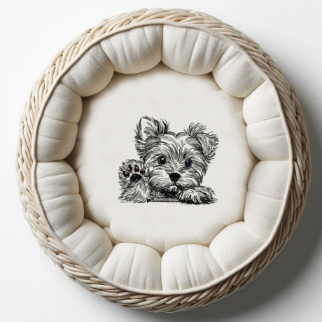 Neu Stickdatei Yorkshire Terrier Benny LunaChild