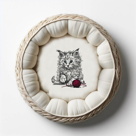 Neu Stickdatei Katze Kätzchen Shadow Kitten LunaChild