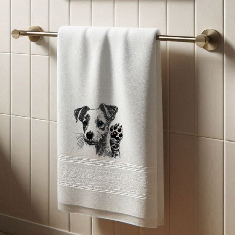 Neu Stickdatei Jack Russel Stella Hund LunaChild