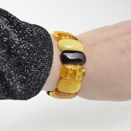 Baltischer Bernstein Armband – Edles Damen Geschenk