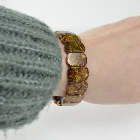 Baltischer Bernstein Armband – Handgemachter Bernstein Schmuck