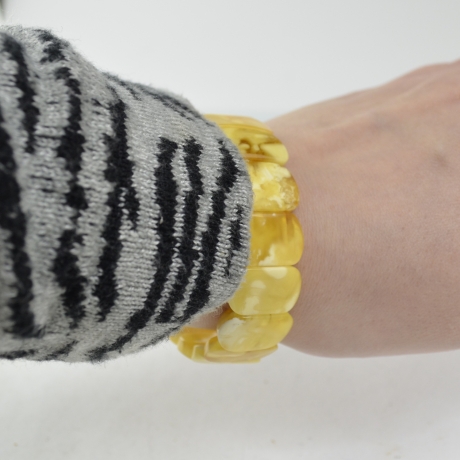 Baltischer Bernstein Armband – Eleganter Naturschmuck