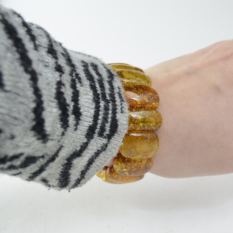 Baltischer Bernstein Armband – Ostsee Naturstein Schmuck