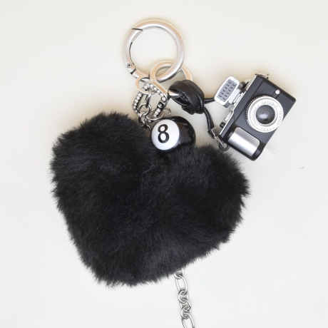 Taschenanhänger mit Schlüsselring