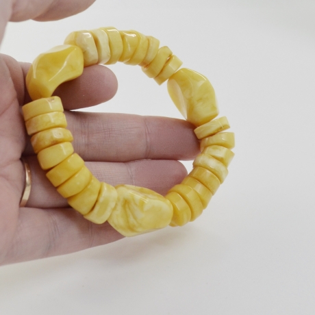 Baltischer Bernstein Armband – Handarbeit aus Naturbernstein