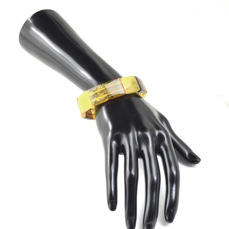 Baltischer Bernstein Armband – Damen Schmuck mit Naturstein