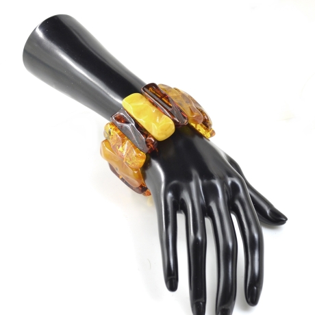 Baltischer Bernstein Armband – Geschenk mit Naturstein