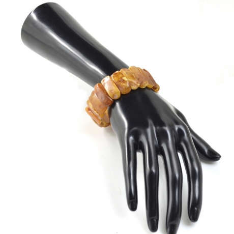 Baltischer Bernstein Armband – Natürliches Designer Armband