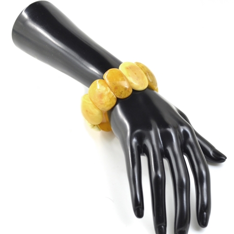 Baltischer Bernstein Armband – Handgemachter Schmuck Klassiker