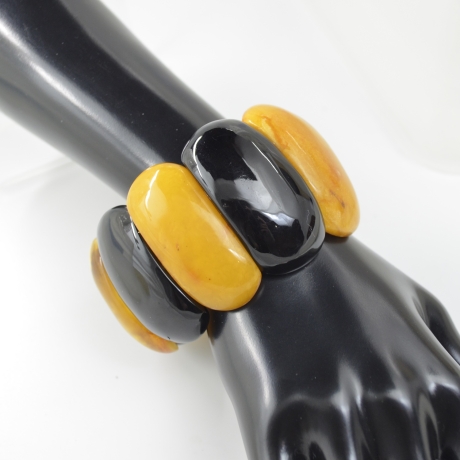 Baltischer Bernstein Armband – Bernstein Natur Design