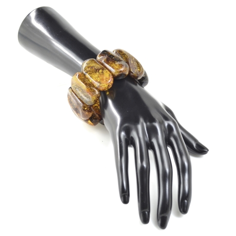 Baltischer Bernstein Armband – Handarbeit aus Naturstein