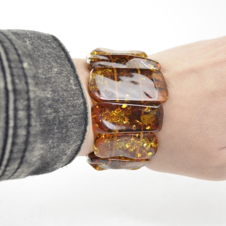 Baltischer Bernstein Armband – Bernstein Schmuck Geschenkidee