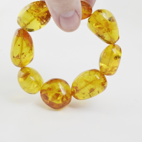 Baltischer Bernstein Armband – Schöner Naturstein Schmuck