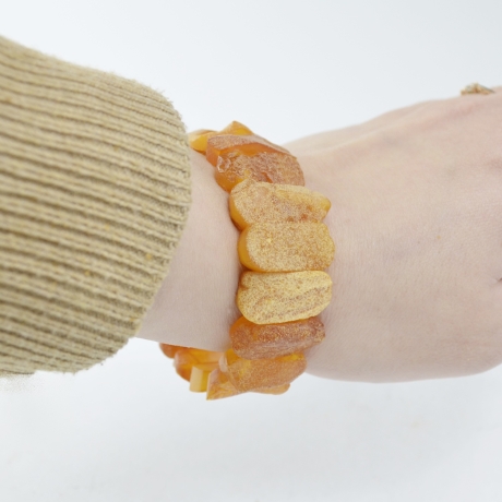 Baltischer Bernstein Armband – Edles Natur Design