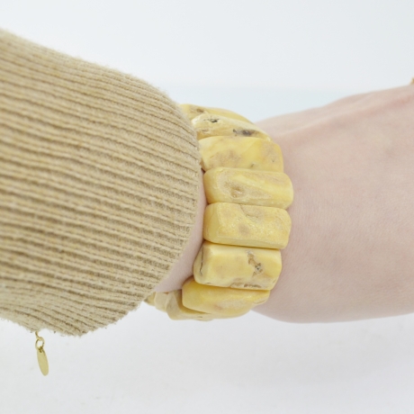Baltischer Bernstein Armband – Handgefertigt mit Liebe