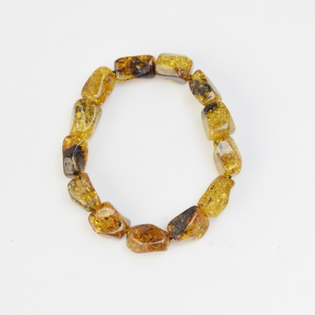 Baltischer Bernstein Armband – Feines Naturstein Armband