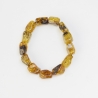 Baltischer Bernstein Armband – Feines Naturstein Armband