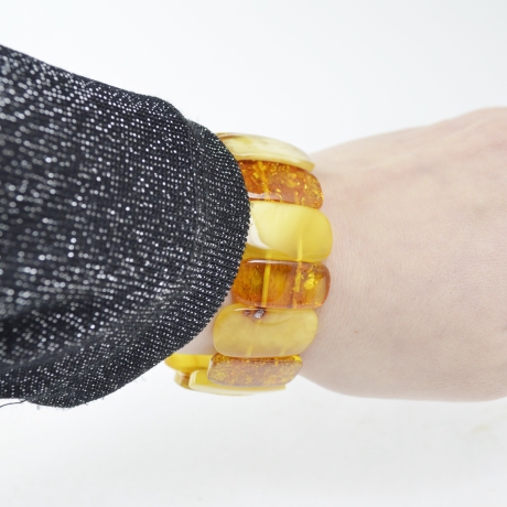 Baltischer Bernstein Armband – Elegantes Natur Design