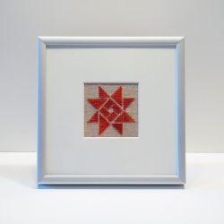 Stern * Wanddeko * Kleinigkeit * Geschenk * Gestickt * Rahmen Stern * Wanddeko * Kleinigkeit * Geschenk * Gestickt * Rahmen