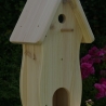 Vogelhaus mit Nistkasten und Futterplatz selbst bemalen #V1