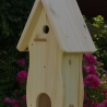 Vogelhaus mit Nistkasten und Futterplatz selbst bemalen #V1