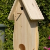 Vogelhaus mit Nistkasten und Futterplatz zum selbst bemalen