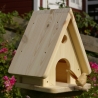 Vogelhaus - Futterhaus unbemalt zum Selbstbemalen