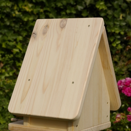 Vogelhaus - Futterhaus unbemalt, zum Selbstbemalen #FH3