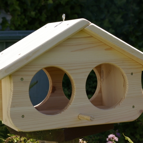 Vogelhaus - Futterhaus unbemalt, zum Selbstbemalen #FH7