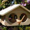 Vogelhaus - Futterhaus unbemalt, zum Selbstbemalen #FH7