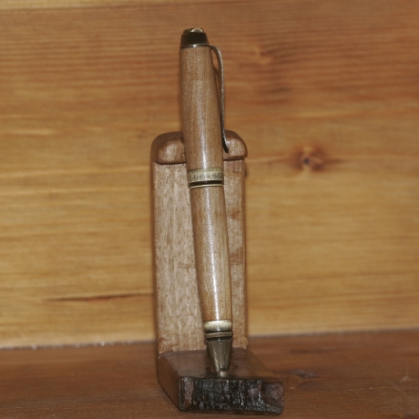 Kugelschreiber aus Walnuss(Mienenfarbe Personalisierbar)