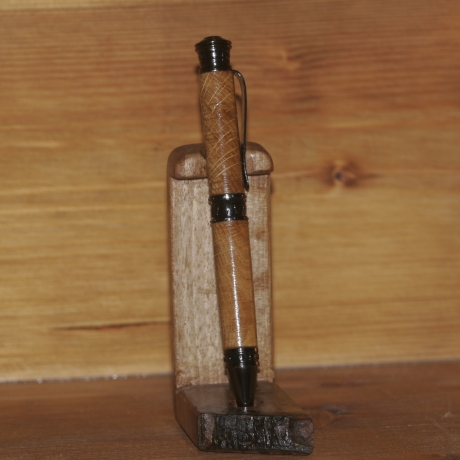 Kugelschreiber aus Eiche (Mienenfarbe Personalisierbar)